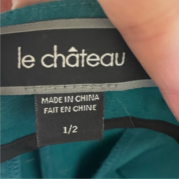 Teal green dress pants - Picture 5 of 6